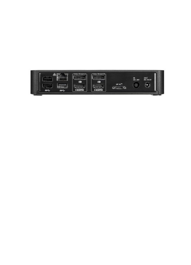 Targus USB-C DOCK182 4K Universal Docking Station, 2xDP, 2xHDMI, PSU & Lead, Refurbished 
** AVAILABLE FRIDAY 17TH JULY **
